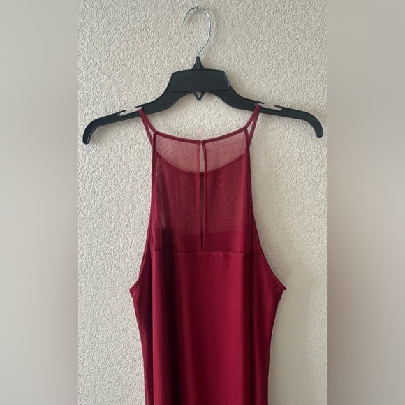 NWT DKNY Women's Cocktail Dress In Red Size Large - Picture 8 of 9